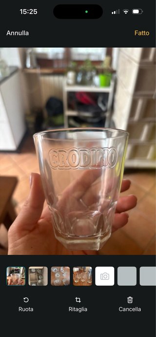 Bicchieri vintage Crodino