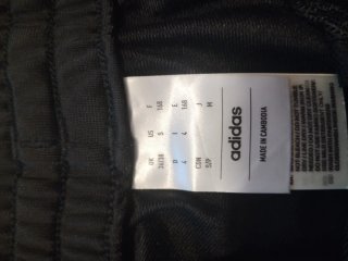 PANTALONI ADIDAS NERI
