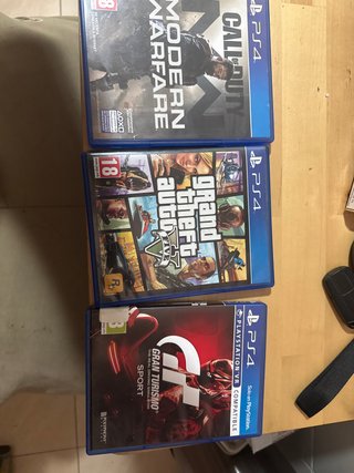 Lote 3 Juegos PS4