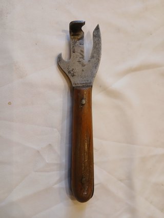 Set 3 apribottiglie vintage legno metallo