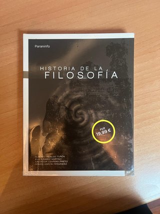 Historia de la Filosofía 2º de Bachillerato