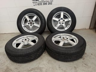 Juego Llantas 5x112 Mercedes 16 pulgada Vito Viano
