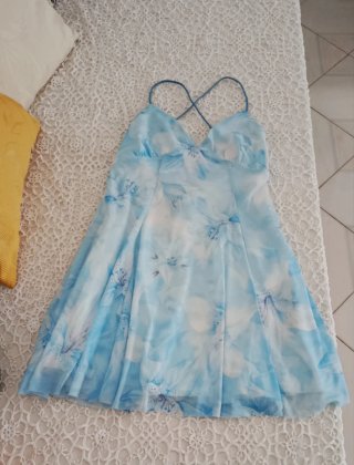 Top/minidress FB Sister fantasia floreale