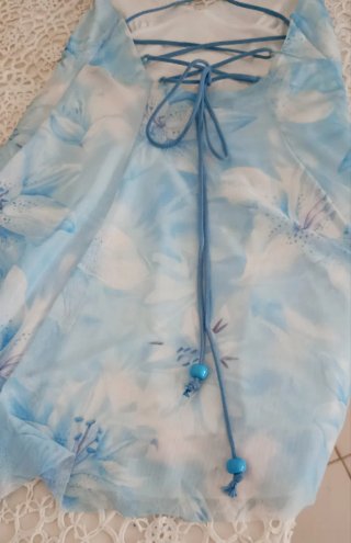Top/minidress FB Sister fantasia floreale