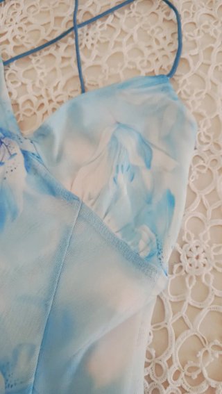 Top/minidress FB Sister fantasia floreale