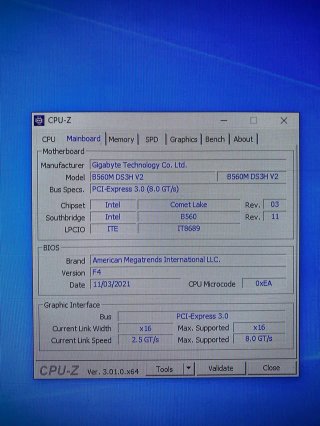 PACK COMPONENTES I5 10400 + GIGABYTE B560M DSH3 V2