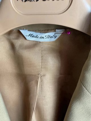 Completo giacca e pantaloni donna biscotto Vintage