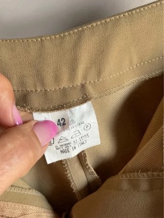 Completo giacca e pantaloni donna biscotto Vintage