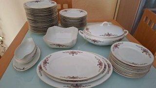 Vajilla antigua EPIAG D.F. – Porcelana de Bohemia