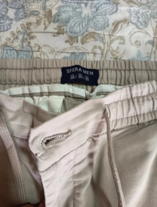 Pantalón jogger Sfera beige Talla 48