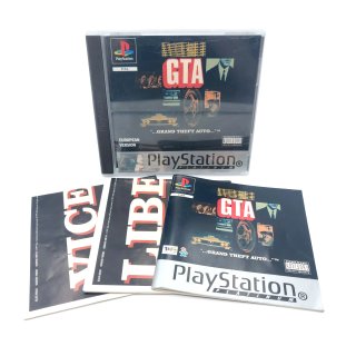 Grand Theft Auto PS1 Platinum Versione Europea