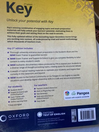 Libro de inglés Oxford 1º de bachillerato