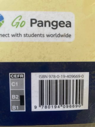 Libro de inglés Oxford 1º de bachillerato