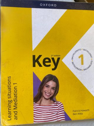 Libro de inglés Oxford 1º de bachillerato