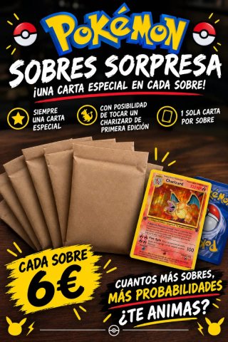 Sobres Sorpresa Pokémon