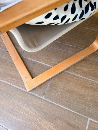 Silla mecedora de Ikea