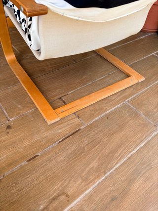 Silla mecedora de Ikea