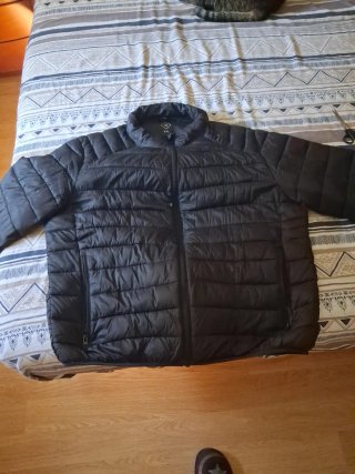 Cazadora Ligera Negra Talla XXL