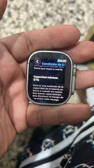 Apple Watch Ultra 2 - Batería 91%