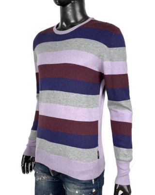 Liu Jo Uomo Maglione L \ 50 Cashmere Cotone Righe