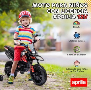 Moto infantil Aprilia