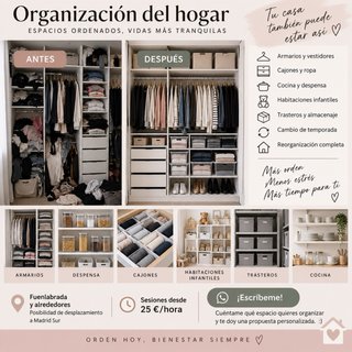 Organización y orden del hogar/Armarios, cocina