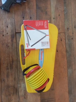 Lote instrumentos musicales infantiles Goki