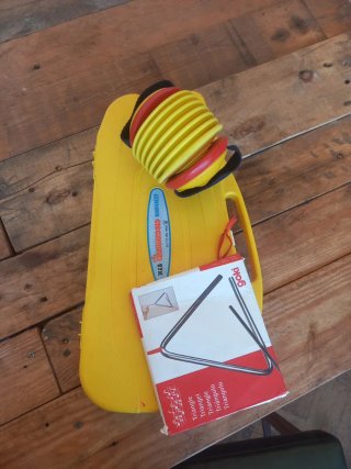 Lote instrumentos musicales infantiles Goki