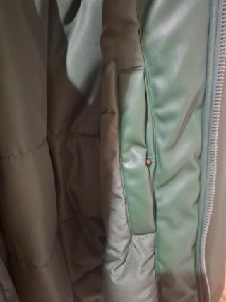 Chaqueta Zara Verde Talla M