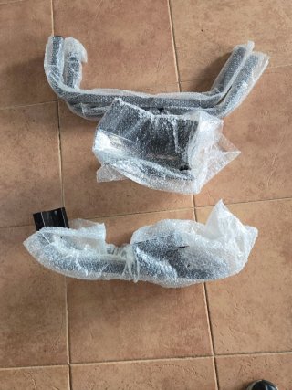 HOMCOM Caballete de Moto Delantera para Ruedas