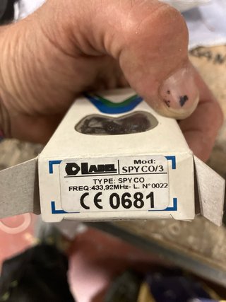 Telecomando cancello SPY CO/3 433,92MHz