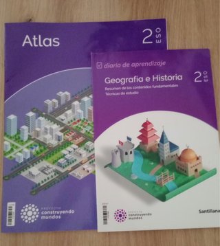 Atlas geografia historia 2 de la eso