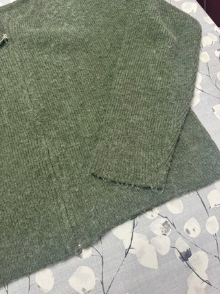 Conjunto Shein Lana Verde Militar Talla M