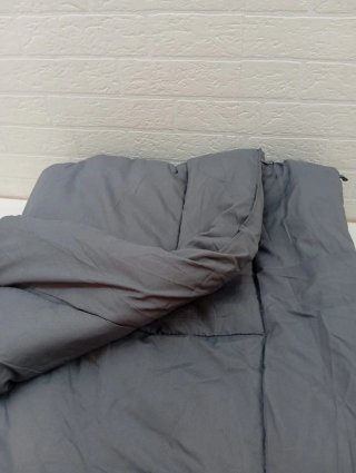 Edredón para Cama 80/90 Acolchado 155x220 cm Gris
