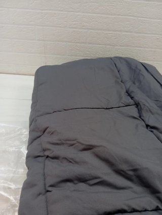 Edredón para Cama 80/90 Acolchado 155x220 cm Gris