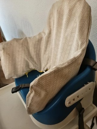 Trona reductor bebé + protector acolchado