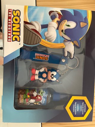 Set Colonia y Llavero Sonic The Hedgehog