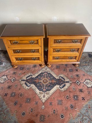 2 Mesitas de noche de madera 40€ Cada Una