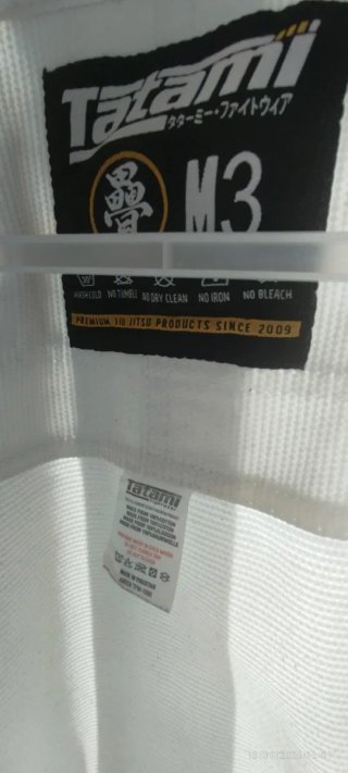 Kimono Jiu Jitsu Tatami Blanco Talla M3 11,12 años