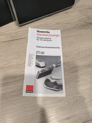 Sandwichera Rowenta ZT-50