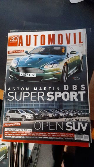 Revista Automovil año 2008