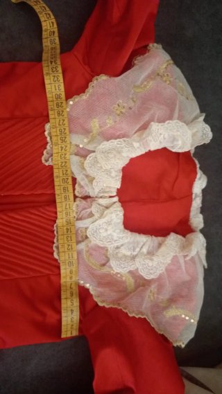Traje Fallera Niña el pico está aparte no es ese