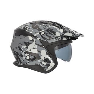Casco Acerbis Trial Aria Evo Camuflaje Gris