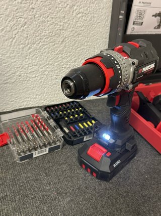 Taladro Percutor Parkside 20V Brushless