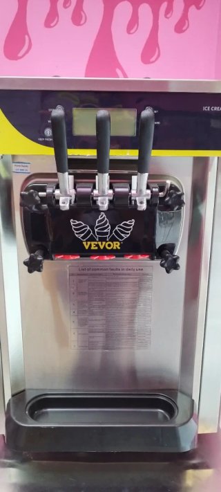 Máquina de helados VEVOR 3 sabores