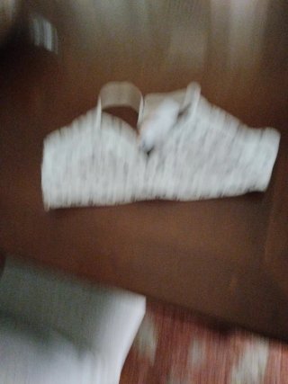 Reggiseno Nymos bianco con fiori