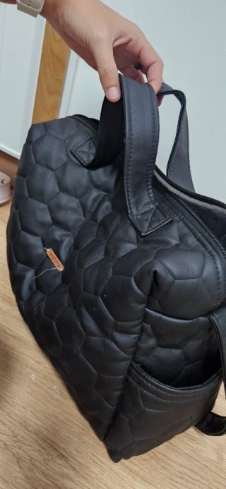 Bolso para silla de bebé negro acolchado