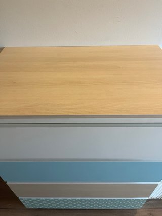 Cómoda MALM Ikea customizada