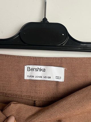 Pantaloni Bershka marroni eleganti
