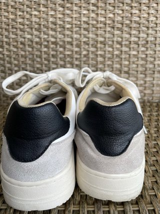 scarpe da donna Sisley, taglia 40, in pelle bianca